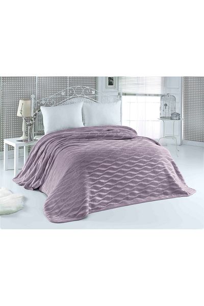MİNK بطانية مفردة من All Season 500 Plum