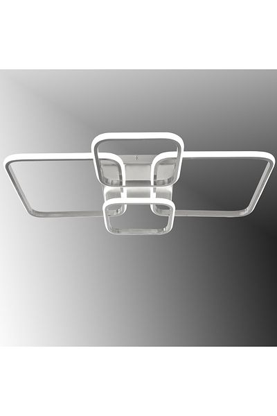 TT AYDINLATMA Tt500-4-Sarişik Chrome Led Lighting Plofonyer Chandelier