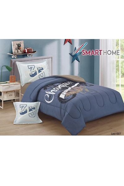smart home Children's Bedding And Quilt Set With Medium Filling, Consisting Of 4 Pieces