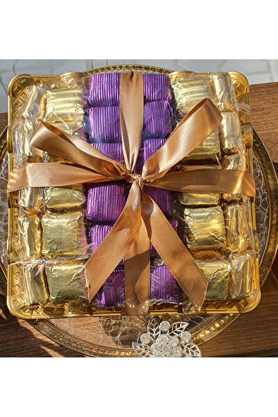 ALKİNDİ Hediyelik çikolata tepsisi 1 Kg