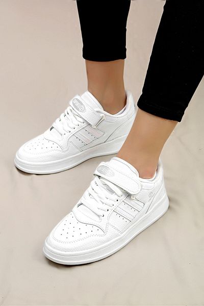 GINPOWER Sports Shoes Walking Shoes White Unisex Sports Shoes
