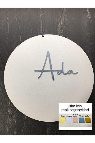 estölye Özel Konsept Tasarım Pleksi isimli Bebek Çocuk Kapı Süsü Nişan Kına N...