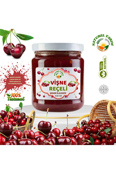 NATUREL VİŞNE REÇELİ ŞEKER İLAVESİZ