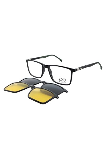 cisse CO 24850 C2 SİYAH-YEŞİL 56 EKARTMAN 2 KLİPSLİ (POLARİZE+ANTİFAR) MAVİ I...