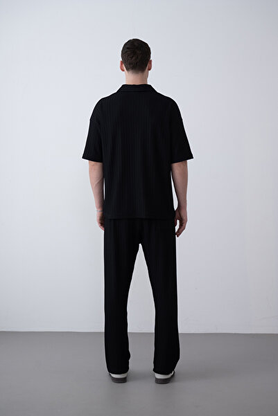 İLKCET MODA Knitted Baggy Men's Casual Pants