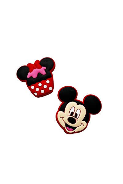 Mickey Mouse Plus Disney jibbitzz Terlik Süsü.Charms
