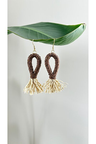 BAGS هدية خاصة لشهر نوفمبر: أقراط دينيس المصنوعة يدويًا ذات الشراشيب