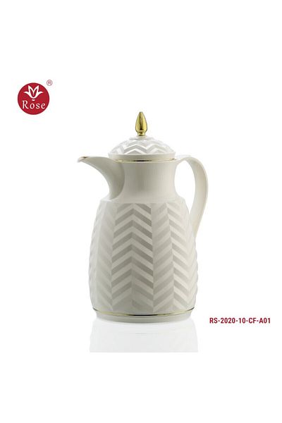 Rose Thermos Rose 2020 liter and a half white coffee (1500) ml