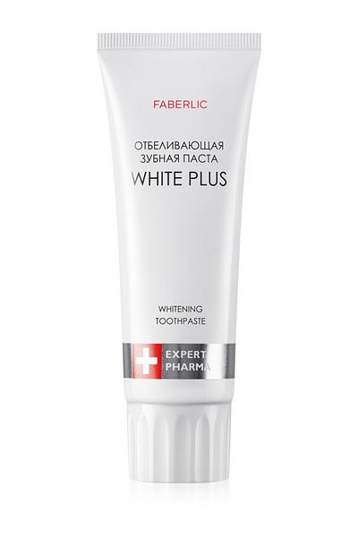 Faberlic Whitening Toothpaste White Plus Expert Pharma Line*3349