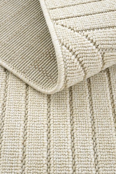 Anatolian Carpet Store Loopy 623 Krem Sisal Bordürlü Salon Mutfak Koridor  Yolluk Halı