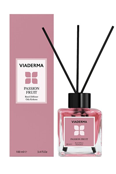 Viaderma Kare Şişe Çarkıfelek Esansı Bambu Çubuklu Oda Kokusu 100 ml