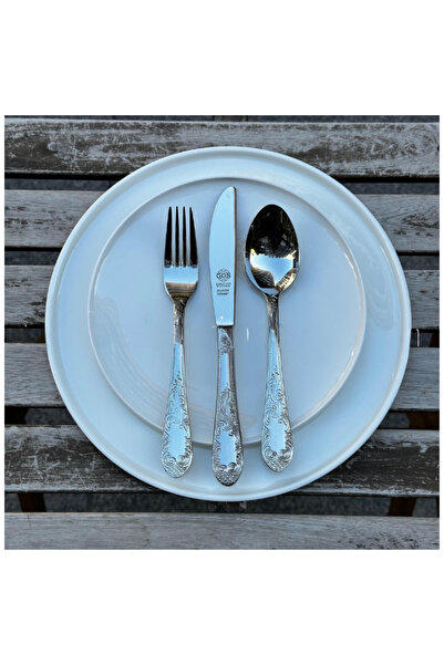 Genel Markalar Romano Parlak 96 Parça 12 Kişilik Çatal Kaşık Seti