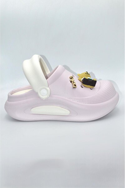 CROOKS شبشب نسائي من Powder Eva بنعل عريض (خذ مقاسًا أكبر بدرجة واحدة)