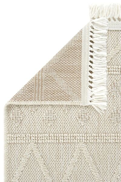 Anatolian Carpet Store Loopy 620 Krem Sisal Bordürlü Salon Mutfak Koridor  Yo...