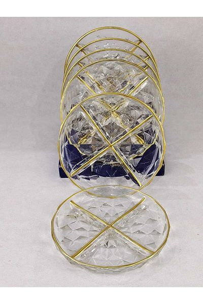 AR HOME 6 pieces Glass - serving plate