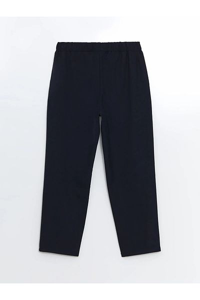 LC Waikiki Elastic Waist Standard Fit Slim Women's Trousers