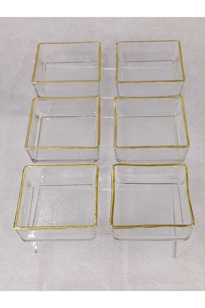 AR HOME 6 pieces Glass - serving plate
