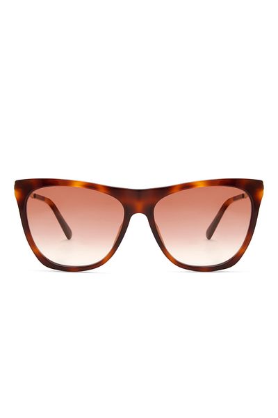 EYE'M Sunglasses Models;eye'm;bl 2001/s, 57, 05l, Brown Shaded Acetate Cat Eye Brown For Female