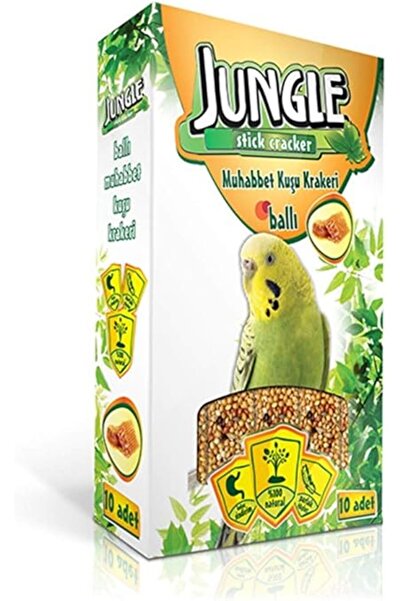 Jungle Tava Muhabbet Kuşu Krakeri, 10'lu Paket