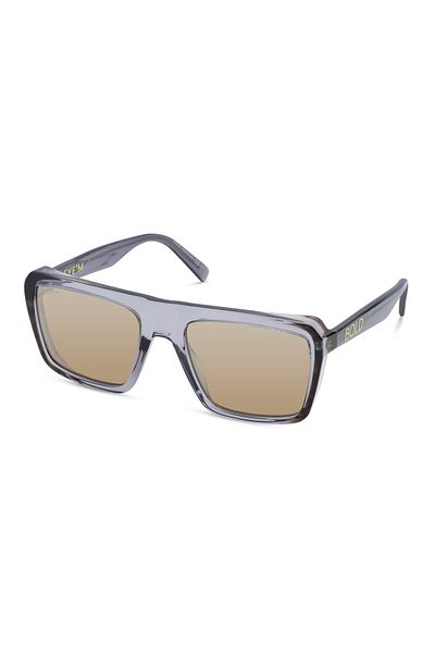 EYE'M Sunglasses Models;eye'm ;bl 2009/s, 55, Kb7,brown Silver Acetate Square Brown For Male