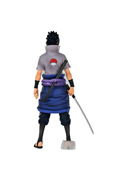 Mnk NARUTO SASUKE KAKASHİ ANİME FİGÜR 17CM