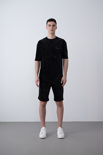 İLKCET MODA Washable Embroidered Premium Men's Tshirt