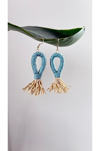 BAGS هدية خاصة لشهر نوفمبر: أقراط دينيس المصنوعة يدويًا ذات الشراشيب