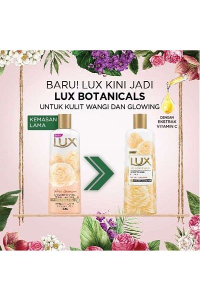 LUX Botanicals Smooth Skin Velvet Jasmine 250ml