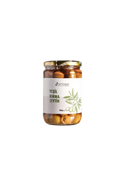 Yeşil Kırma Zeytin 400 gr