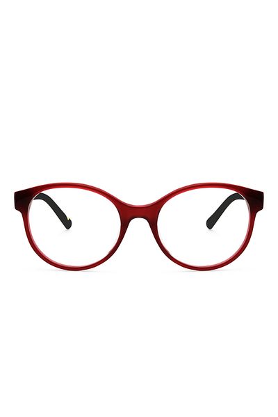 EYE'M إطار نظارة طبية موديل O;eye'm ;tr 1024، 51، أحمر مستدير للنساء