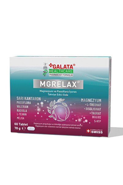 GHC Galata Healthcare Pharmacist Formula Galata Healthcare Mgrelax 60 Tablet