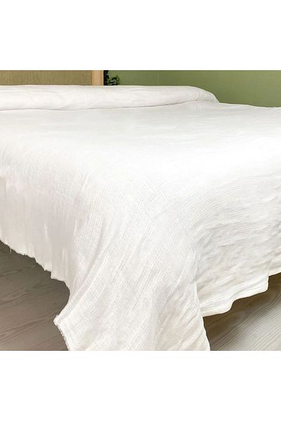 sutra 4 Layer Muslin 100% Cotton Double Bedspread