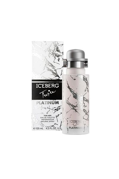 Iceberg Women's Perfume Edt Twice Platinum 125 ml