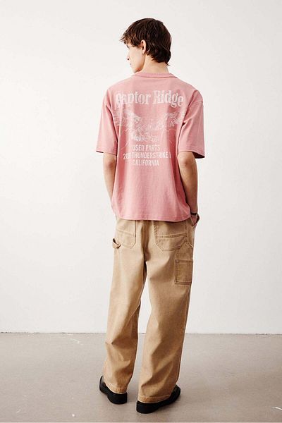 H&M Loose Fit Printed T-shirt