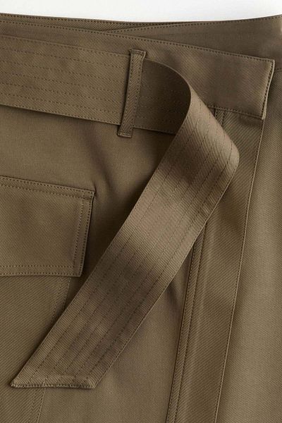 H&M Tie-belt wrap skirt