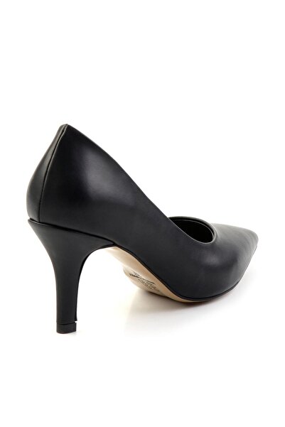 Bambi Siyah  Kadın Klasik Topuklu Ayakkabı K01231363909