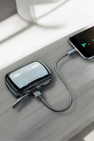 Genel Markalar Şarj Göstergeli Bluetooth Kulaklık iOS Android M10