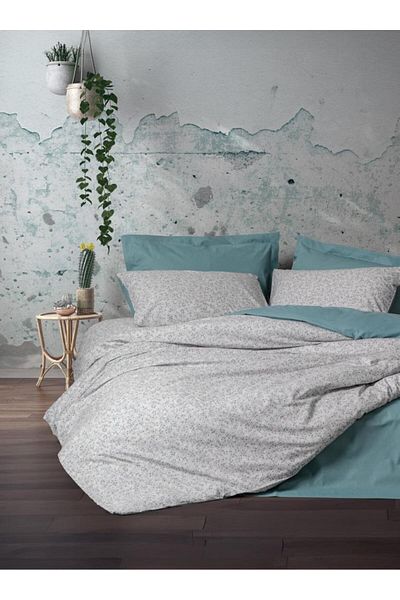 bam's Petit 2-Person Duvet Cover Set: Junemint