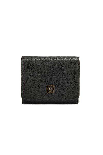 Desa Women's Black Leather Wallet