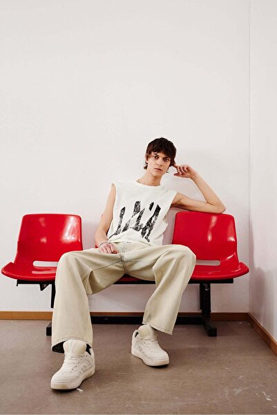 H&M Loose Fit Printed vest top