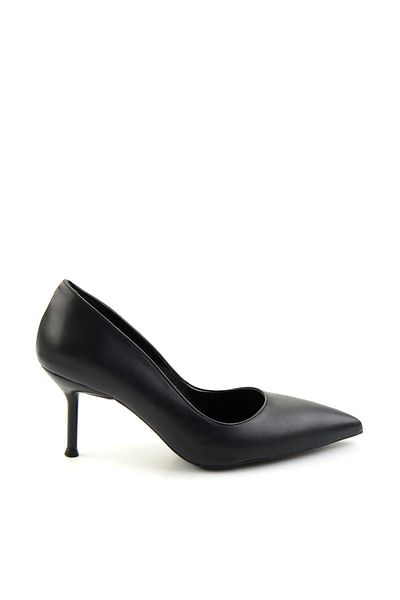 Bambi Black Women's Classic Heeled Shoes K 01209075209