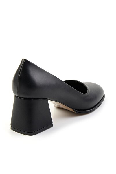 Bambi Siyah  Kadın Klasik Topuklu Ayakkabı K01231482009