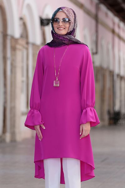 AHUNUR Tesettürde Mutluluk Eslem Tesettür Tunic
