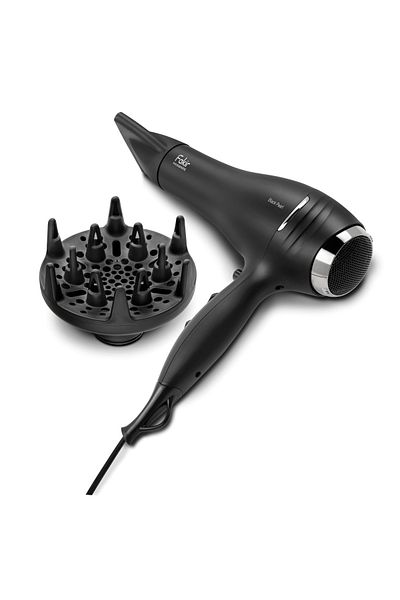 Fakir Fén na vlasy Black Pearl 2200 W, DC motor, 2 rýchlosti, 3 teploty, ionizácia, difuzér, koncentrátor