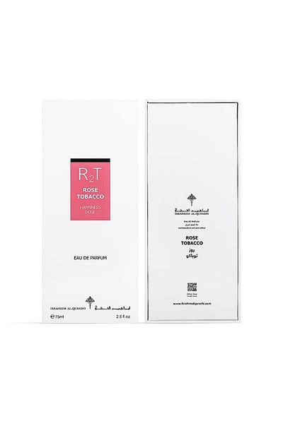 IBRAHIM ALQURASHI عطر جرعة فرح روز توباكو المركز - 75مل