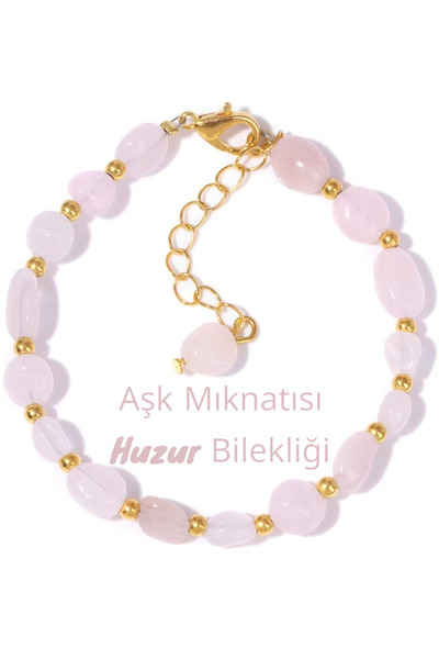 NBS Beautiful Naturel Stones سوار أنيق لحماية الحب وتوزن الطاقة للنساء (هدية،...