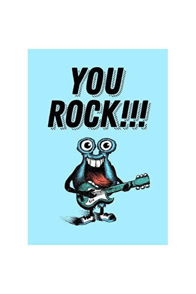 Bald Guy بطاقة تهنئة "فقط لأنك رائع" [234]