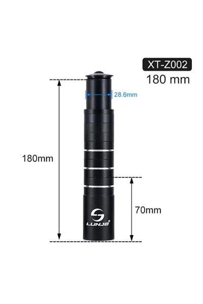 Choice 180mm Bicycle Handlebar Vertical Height Extender High-strength Aluminum Alloy Riding Comfort Adjusta