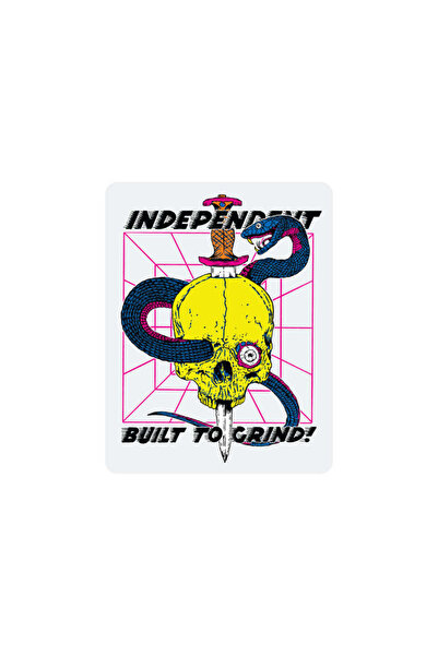 Independent ملصق مايلر شفاف من ريليك، مقاس 3×4 بوصة