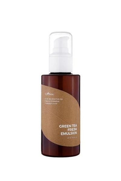 Isntree Green Tea Fresh Emulsion 120 ml (Real Green Tea Emulsion Providing Oil, Moisture and Ph Balance)